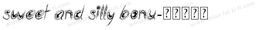 Sweet and Silly Bonu字体转换